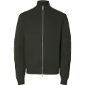 Selected Høj Hals Med Lynlås Strikket Cardigan
