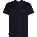 Icebreaker Merino 150 Tech Lite Ib Wordmark T-shirt Med Korte ærmer