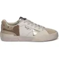 Pepe Jeans Pepe Jeanstil kvinder. PLS300001 Milan Crystal Læder Sneakers hvid (39), Fast, Blonder, Casual