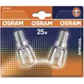 Osram Dekoration CL 25W E14 2-Pak 4050300774664 Modsvarer: N/A