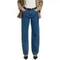 Selected Mid-taljet Straight Fit Jeans