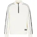 Emporio Armani Train Logo Series Tape Br Halv Lynlås Sweatshirt