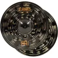 Meinl Classics Custom Dark 14 Hi-Hats & Heavy Duty Two-Leg Hi-Hat Stand by Gear4music