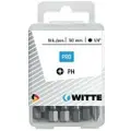 Witte Ph 2 50 Mm Phillips Phillips-skruetrækkerbit 10 Enheder