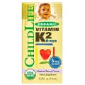 Child Life Økologiske Vitamin K2 Dråber, Naturlig Bær - 7 ml