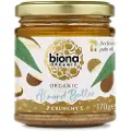 Biona Organic Mandel Smør, Knasende - 170g