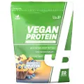 Trained by JP Vegansk Protein, Chokolade Karamel Nød - 2000g