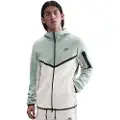 Nike Tech Windrunner-fleecejakke med lynlås til mænd - grå