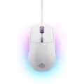 SteelSeries Rival 3 Gen 2 - Gaming Mus - Optisk - 6 knapper - Hvid