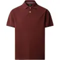 Hackett London Hackett Londontil mænd. HM5600025 Heritage Essential bourgognefarvet poloshirt (L), Rød, Casual, Bomuld, Korte ærmer, Burgund