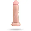 EasyToys - Realistisk sugekop dildo (15,5 cm) - natural