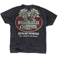 West Coast Choppers Panhead Vintage T-shirt Med Korte ærmer