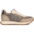 Hispanitas Hispanitastil kvinder. HI254222 Brune Kansas læder-sneakers (40), Fast, Lynlås, Casual