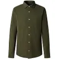 Hackett London Hackett Londontil mænd. HM5500014 Prikket grøn skjorte (L), Casual, Bomuld, Lange ærmer
