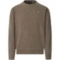 Hackett London Hackett Londontil mænd. HM7000084 Beige jumper med sildebensbesætning (L), Casual, Bomuld