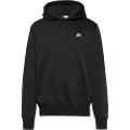Nike Club-pulloverhættetrøje i fleece til mænd - sort