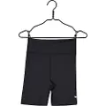 Nike One Dri-FIT-cykelshorts (13 cm) til større børn (piger) - sort