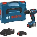 Bosch Gsb 18v-65 + 2 Bat 2.0 Ah + L-case Elektrisk Skruetrækker