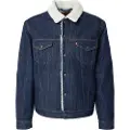 Levi's Levi'stil mænd. 16365-0271 Coat Type Sherpa Trucker Giv it blue (M), Blå, Casual, Bomuld