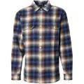 Levi's Levi'stil mænd. 19573-0281 Jackson Worker skjorte blå (S), Casual, Bomuld, Lange ærmer