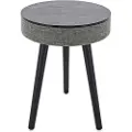 AVCOM Speaker Table with Bluetooth Black