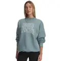 Under Armour Rival Fleece Oversized Varsity Crew Sweatshirt