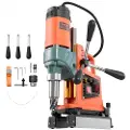 Vevor magnetisk boremaskine, 1400 W, 50 mm borediameter, 0-850 o/min. hastighed, vendbar retning, magnetisk boremaskine til metaloverflader, elektrisk boremaskine til industri og boligforbedring