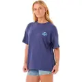 Rip Curl Luxe Surf Heritage T-shirt Med Korte ærmer