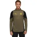 Puma Borussia Dortmund Training Quarter-Zip Top Men, Sport, Loden Green/Black, L