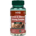 Holland & Barrett Koreansk & Sibirisk Ginseng Kompleks - 120 vegetabilske kapsler