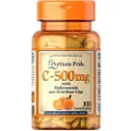 Puritan's Pride C-500 med bioflavonoider og vilde rosenhofter, 500 mg - 100 tabletter