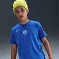 Nike Chelsea FC Nike Total 90-fodbold-T-shirt til større børn - blå