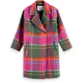 Scotch & Soda Oversized Rainbow Wool Frakke