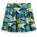 Scotch & Soda Printed Viscose Nederdel