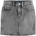 Scotch & Soda Washed Black Denimnederdel