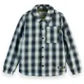 Scotch & Soda Padded Checked Overtrøje