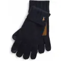 Ralph Lauren Polo Ralph Laurentil mænd. 449959338002 Taktile marineblå handsker i merinould (OSFA), Casual, Bomuld