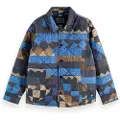 Scotch & Soda All-over Printed Padded Overtrøje