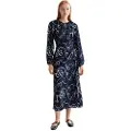 Scotch & Soda Wrap Key Hole Langærmet Midi-kjole