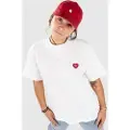 Carhartt WIP Heart Patch T-shirt hvid