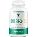 Trec Nutrition Omega-3 + D3 - 90 kapsler