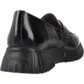 Wonders Wonderstil kvinder. A-4402 Mokkasiner Flexfly 02 sort (38), Fast, Ingen, Casual