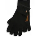 Ralph Lauren Polo Ralph Laurentil mænd. 449959338001 Taktile handsker i merinould, sort (OSFA), Casual, Bomuld