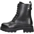 Xti Xtitil kvinder. 14297701-NEGRO Ankelstøvler 142977 sort (41), Fast, Blonder, Lynlås, Casual