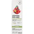 Aura Herbals - Vitamin D3 2000 IU + K2 Vegan 50 ml
