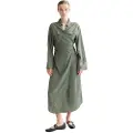Scotch & Soda Draped Wrap Langærmet Midi-kjole
