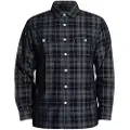 Levi's Levi'stil mænd. 19573-0280 Jackson Worker Shirt sort (XL), Casual, Bomuld