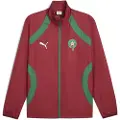 Puma Morocco Pre-match Woven Jacket Men, Clothing, Intense Red/Archive Green, 3XL