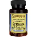 Swanson Health Suntheanine L-Theanin, 100 mg - 60 vegetabilske kapsler