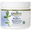Swanson Health Bufferet C-vitaminpulver med natriumaskorbat - 120g
